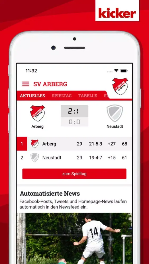 Tangkapan skrin SV Arberg