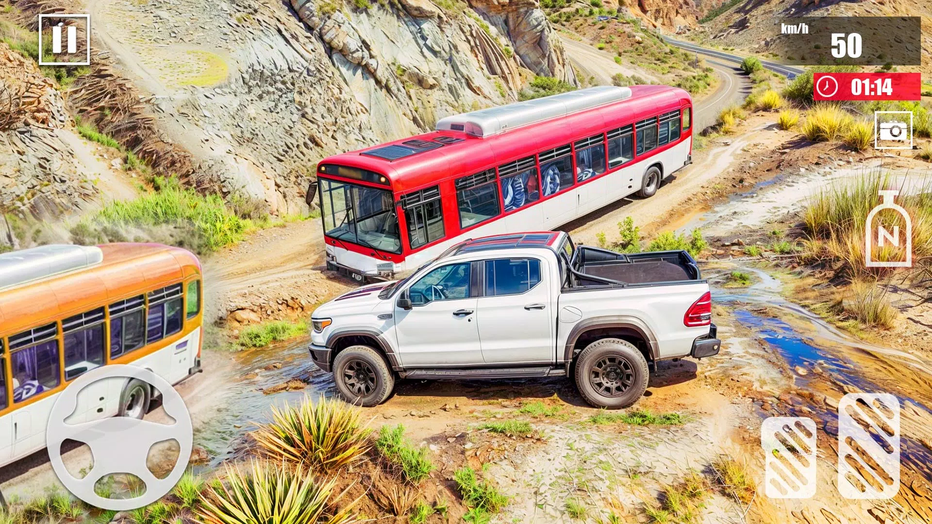 4x4 Offroad Bus Simulator Game Screenshots