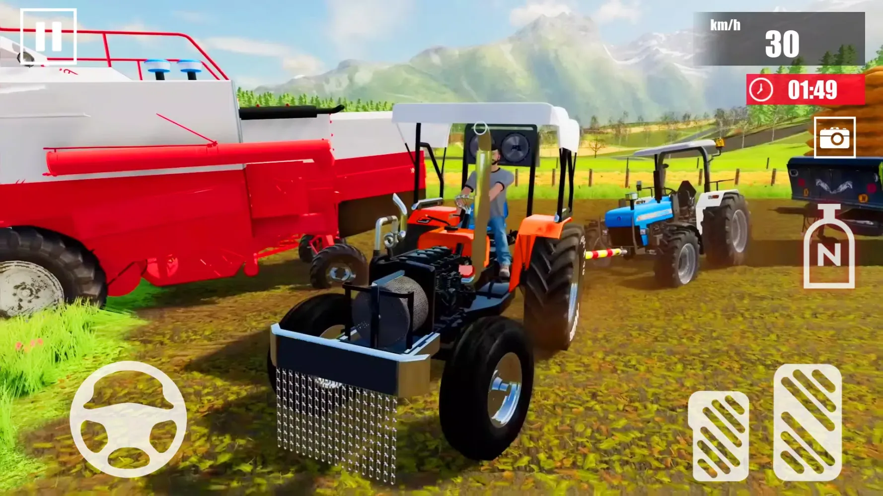 Zrzuty ekranu Tractor Simulator Farming Game