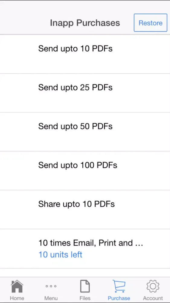 Tangkapan skrin Business Ledger Pro