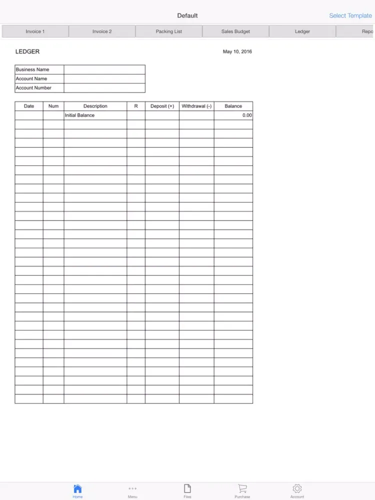 ภาพหน้าจอของ Business Assistant Pro iPad 