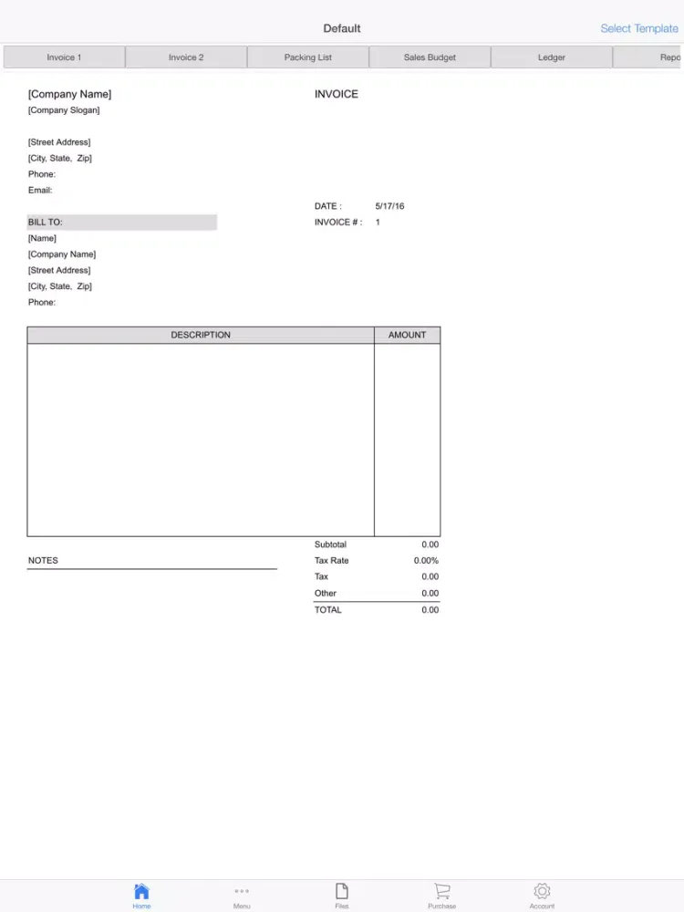 ภาพหน้าจอของ Business Assistant Pro iPad 