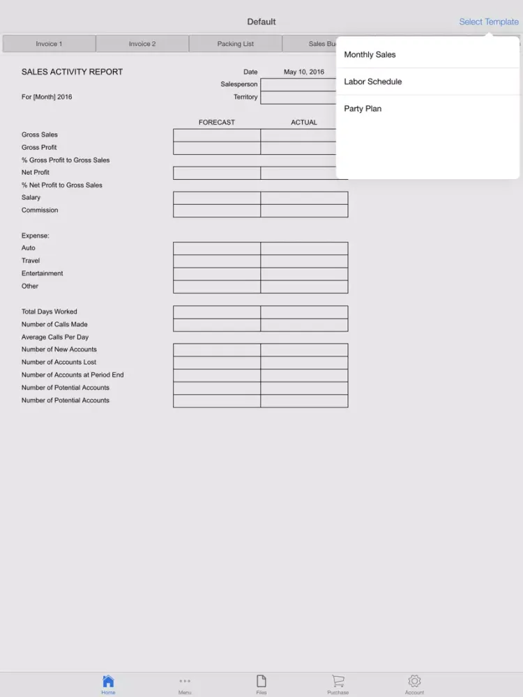 ภาพหน้าจอของ Business Assistant Pro iPad 