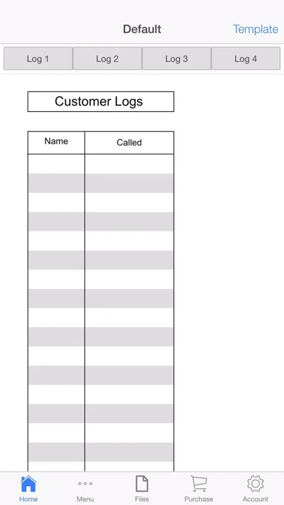 Client List Screenshots