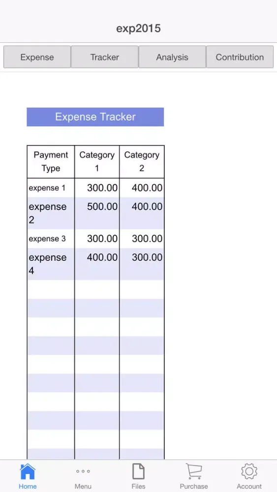Captures d'écran de Household Expense