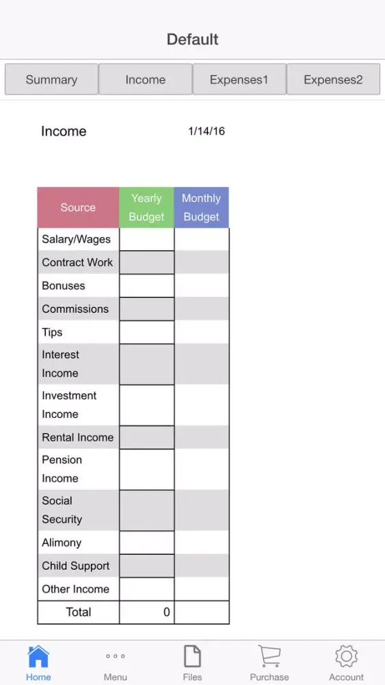 Capturas de pantalla de Money Manager Pro