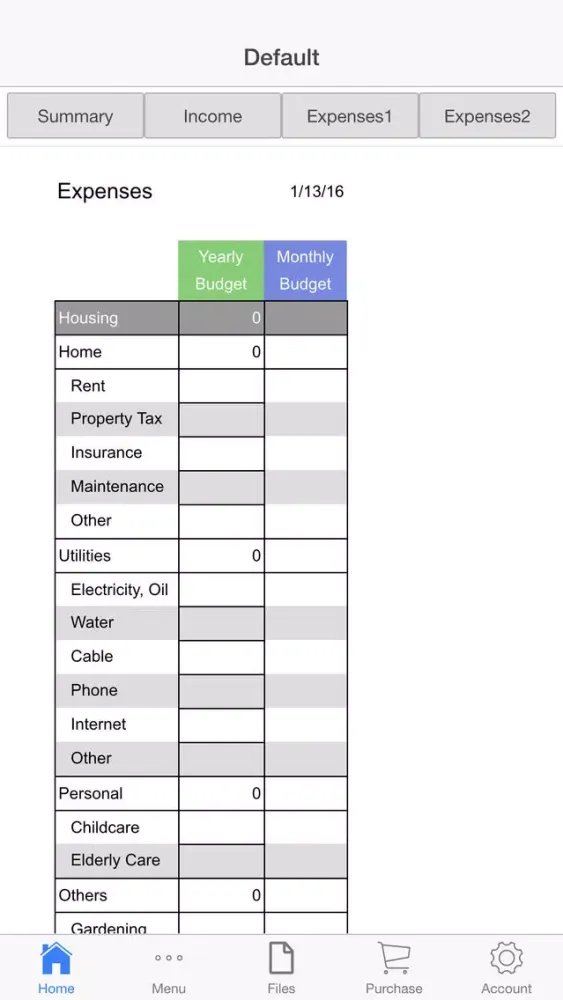 Capturas de pantalla de Money Manager Pro