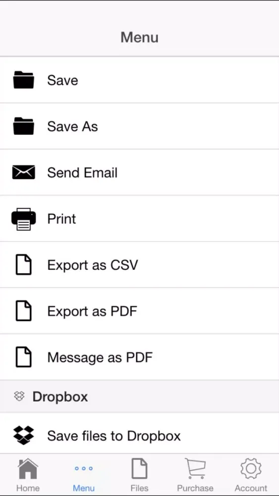 Customer Log Screenshots