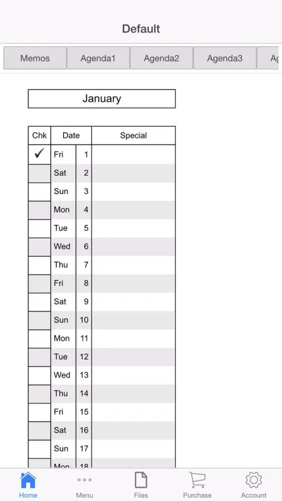 Capturas de pantalla de Business Log Book