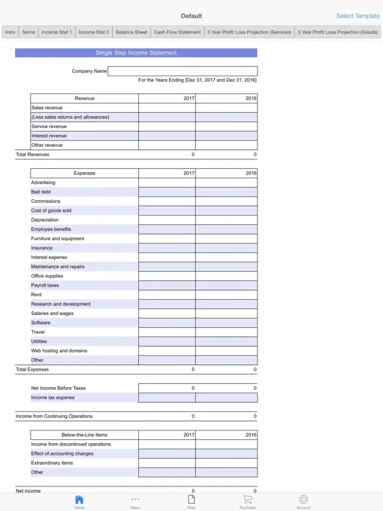 Business Assistant iPad  Screenshots