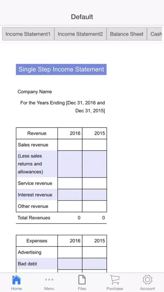 Business Assistant Screenshots