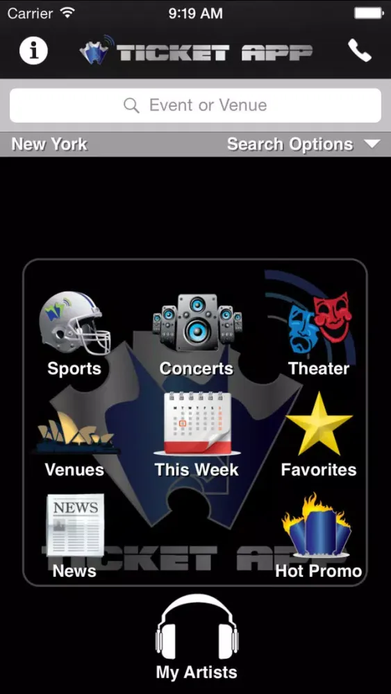 TICKET APP - Sports Tickets 스크린샷