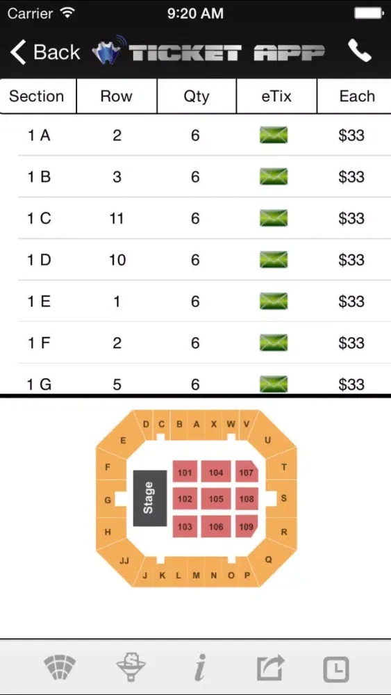 TICKET APP - Sports Tickets 스크린샷