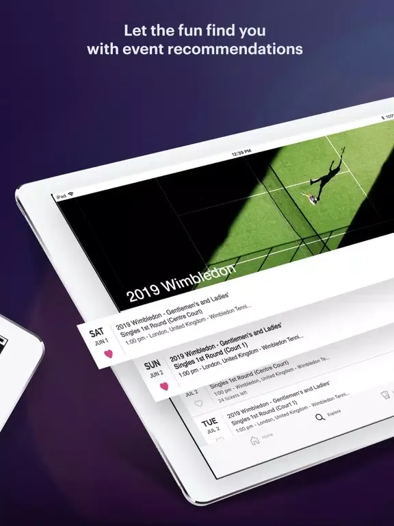 StubHub - Tickets iPad 应用截图