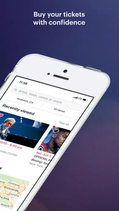 StubHub - Tickets应用截图