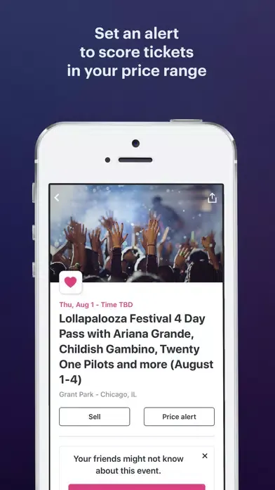 StubHub - Tickets应用截图