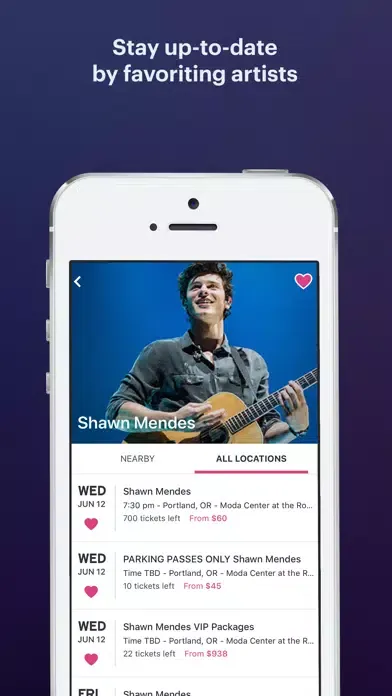 StubHub - Tickets应用截图