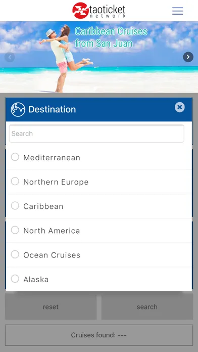 Capturas de pantalla de Ticketcarnival - Cruises