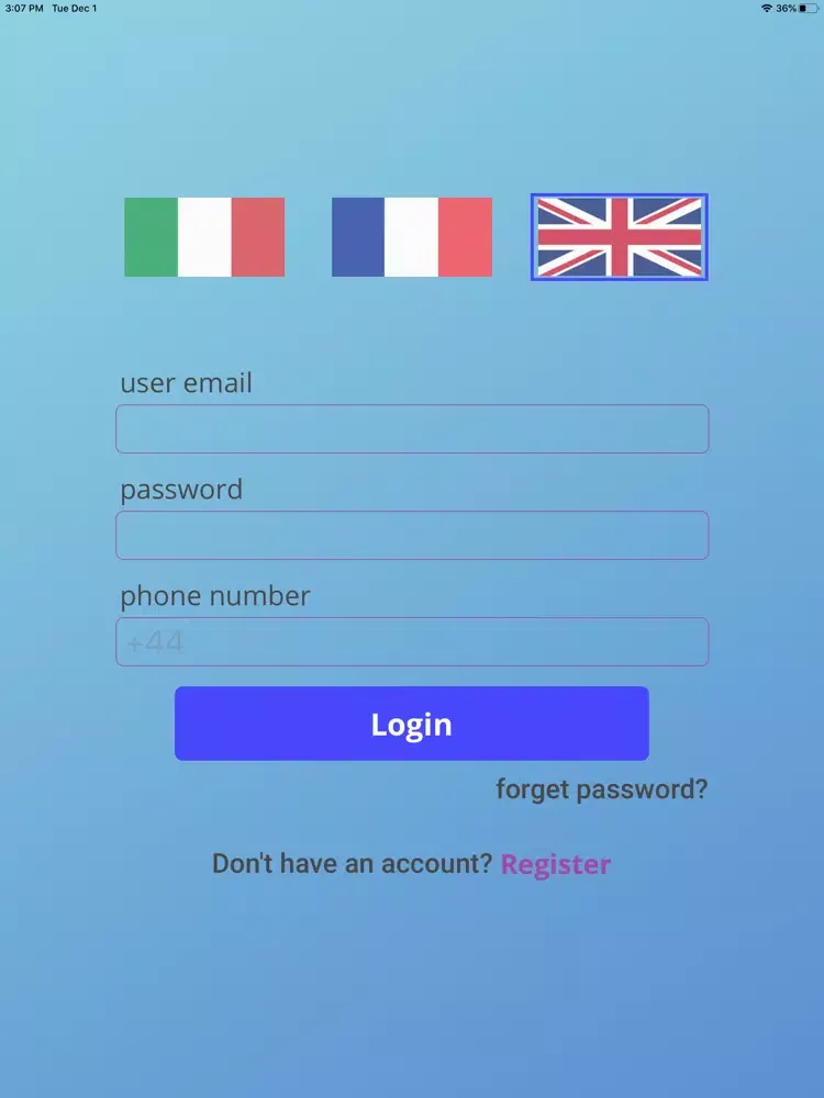 Capturas de pantalla de TicketEqr iPad 