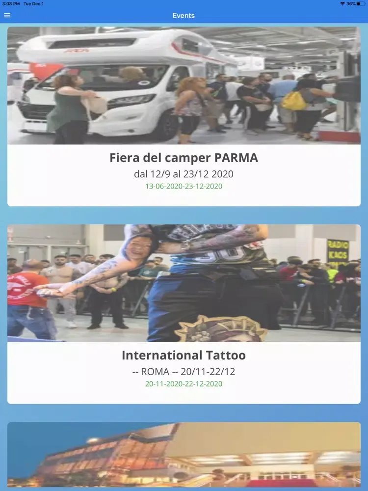 Capturas de pantalla de TicketEqr iPad 