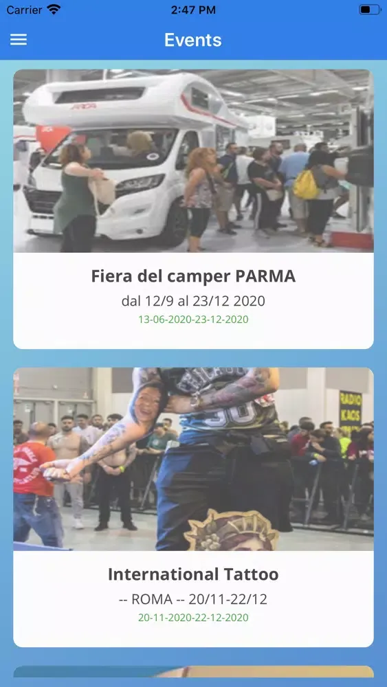 Capturas de pantalla de TicketEqr