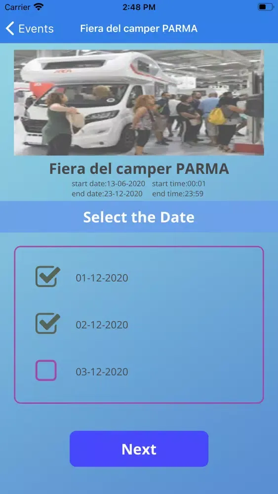Capturas de pantalla de TicketEqr