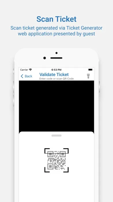 Ticket Validator Ekran Görüntüleri