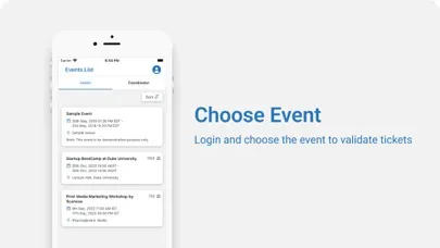 Ticket Validator Ekran Görüntüleri