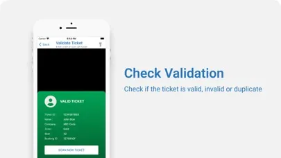 Ticket Validator Ekran Görüntüleri