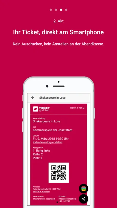 Josefstadt Theater स्क्रीनशॉट