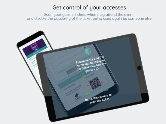 تصاویر Ticketiin - Ticketing System iPad 