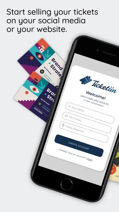 تصاویر Ticketiin - Ticketing System