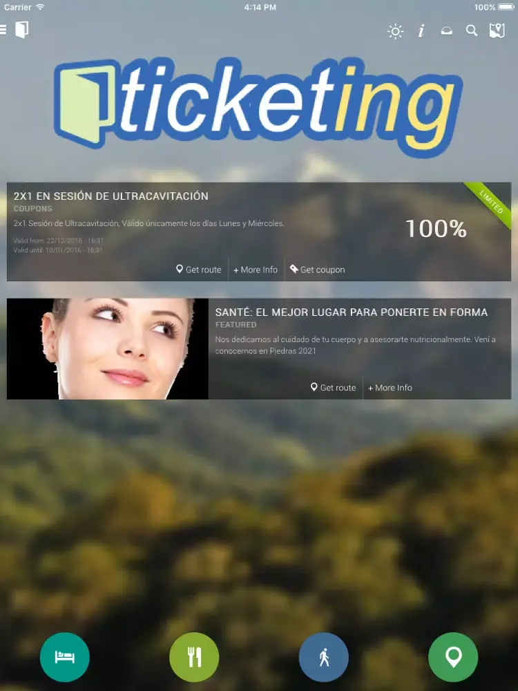 Capturas de pantalla de Ticketing Tucumán iPad 