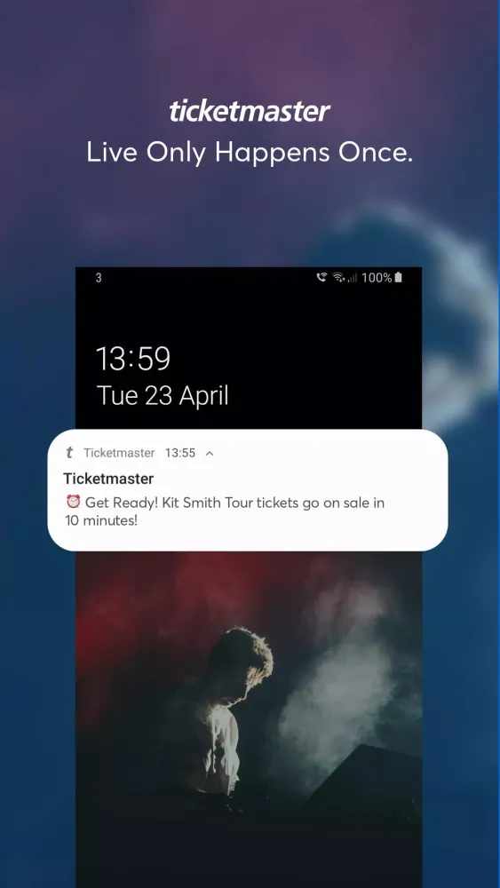 Ticketmaster Ekran Görüntüleri