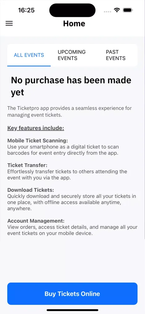 Ticketpro應用截圖