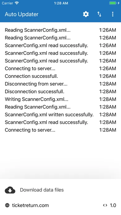 Screenshot di TicketReturn - TRScan