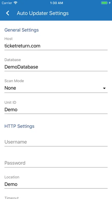 Screenshot di TicketReturn - TRScan