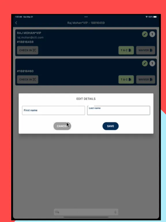 Screenshot di Guest Manager iPad 