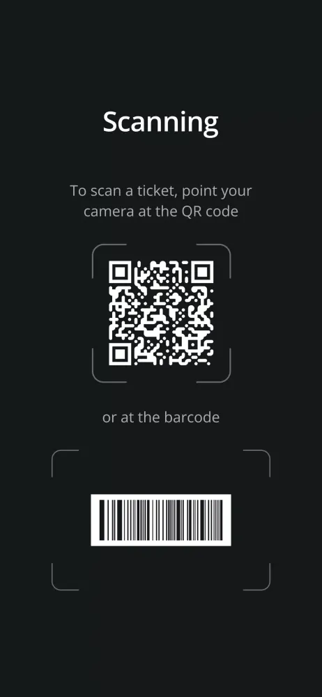 Ticketscloud Scanner Screenshots