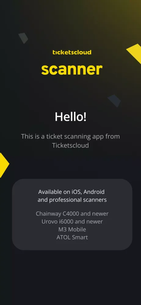 Ticketscloud Scanner Screenshots