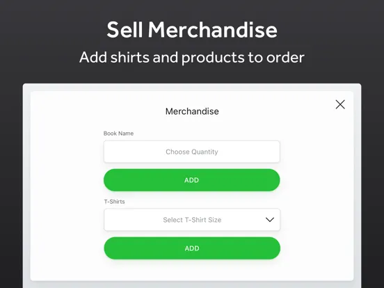 TicketSpice Box Office 2.0 iPad  Screenshots