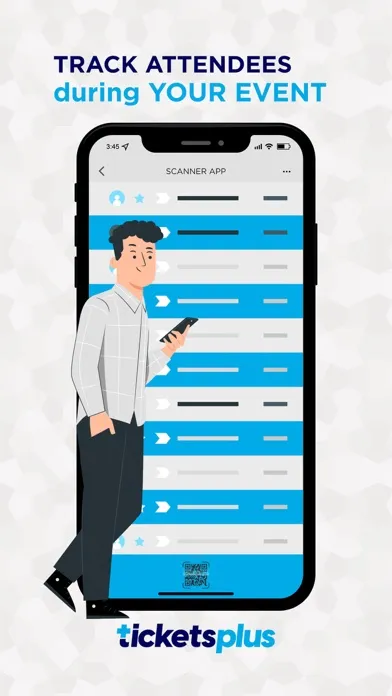TicketsPlus Ticket Scanner Screenshots