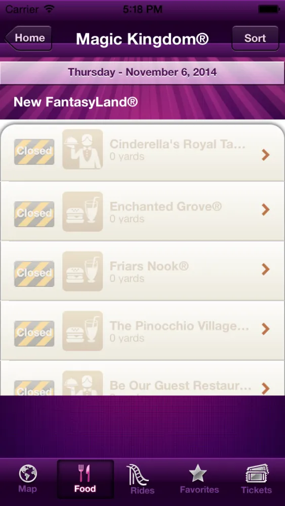 Captures d'écran de Wait Time For Disney Orlando by apptasmic.com