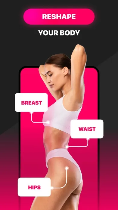 BodyFilter: Body Photo Editor Screenshots