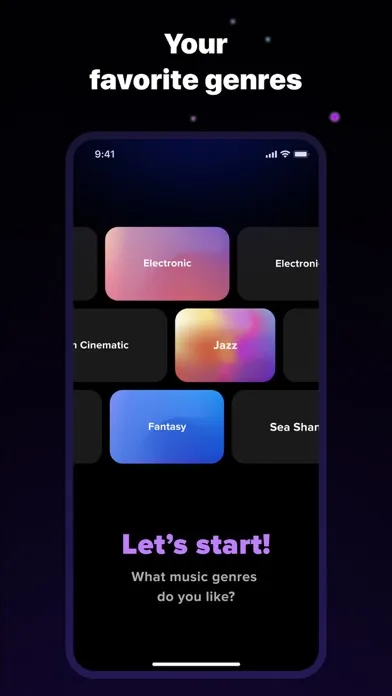 Gradient Music: AI-Generated スクリーンショット