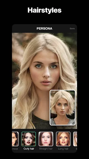 Capturas de pantalla de Persona: Beauty Camera