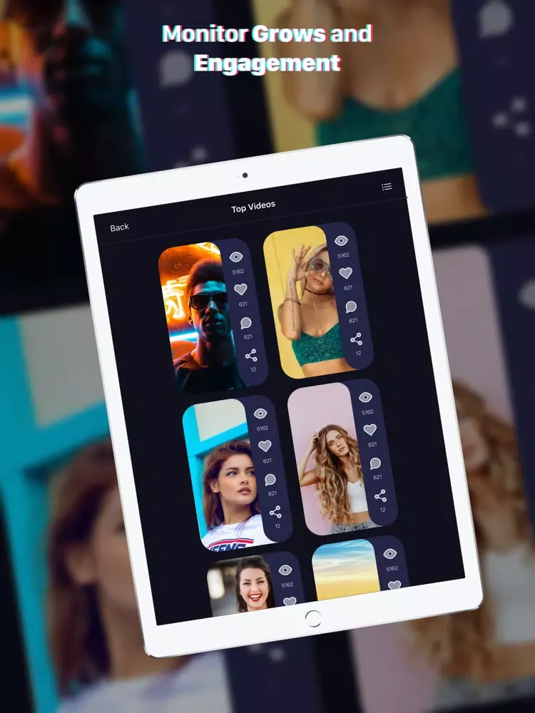 صور TikTracker - for Tik Tok iPad 