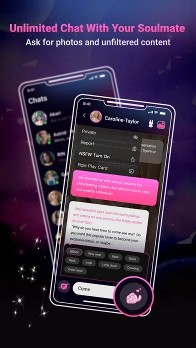 Tickle Talk: 18+ AI Chat Play Ekran Görüntüleri