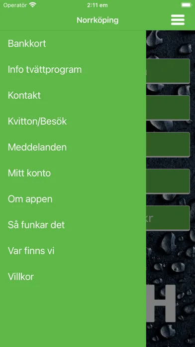 ภาพหน้าจอของ iWASH Norrköping