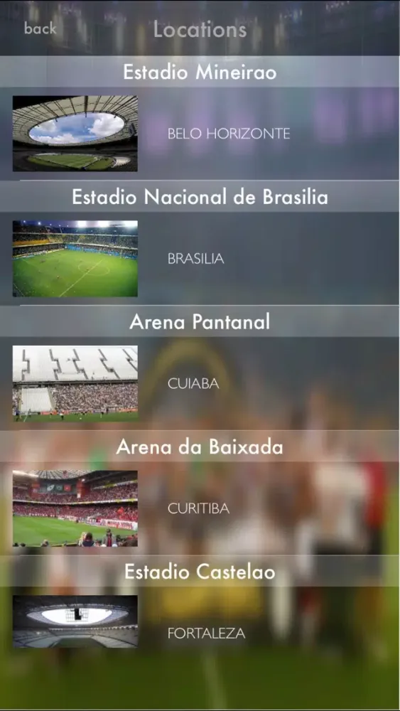 Football 2014. Ekran Görüntüleri